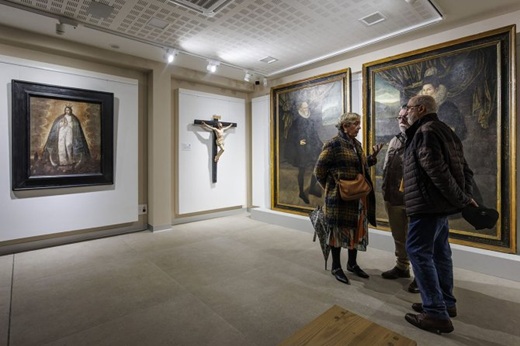 Retratos y obras de arte de carácter religioso del Archivo de Simón Ruiz, en la muestra.SANTI OTERO Retratos y obras de arte de carácter religioso del Archivo de Simón Ruiz, en la muestra.SANTI OTERO